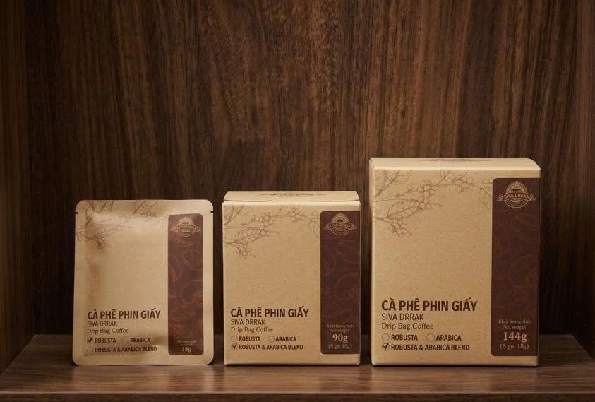 cà phe phin giay